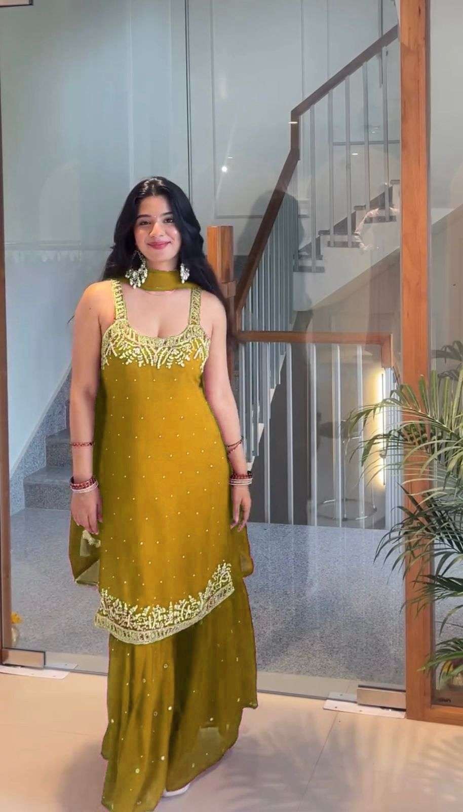 1531 HIT COLOURS BY SUSWANI DESIGNER FAUX GEORGETTE STITCHED DRESSES