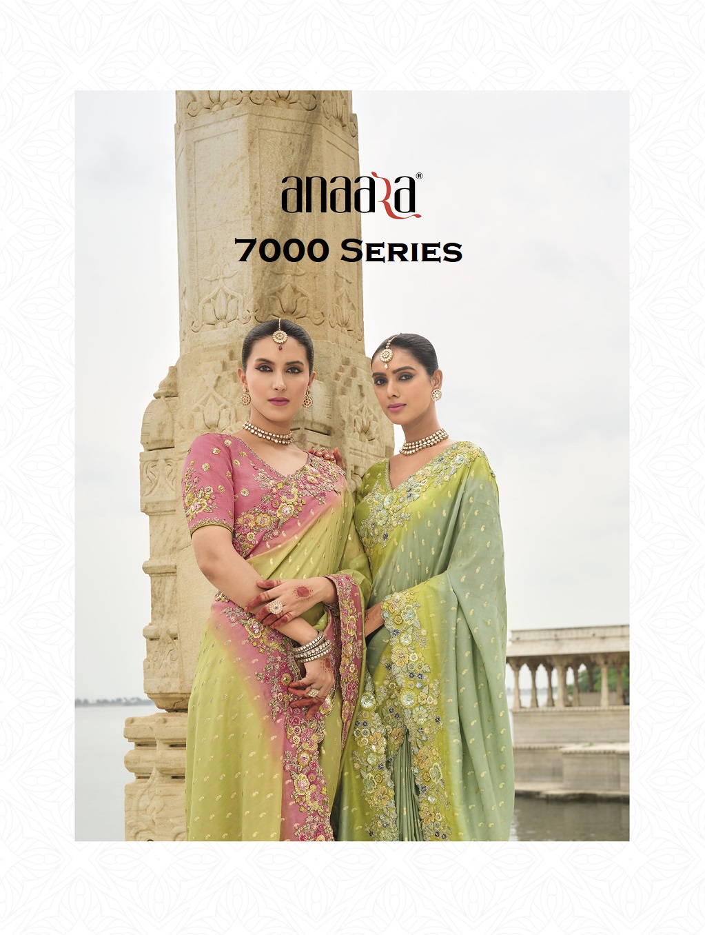 ANAARA 7000 SERIES BY TATHASTU 7001 TO 7011 SERIES VISCOSE TISSUE SILK SAREES