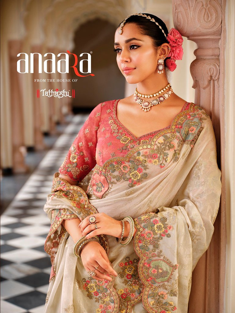 ANAARA 7800 SERIES BY TATHASTU 7801 TO 7812 SERIES HEAVY SILK SAREES