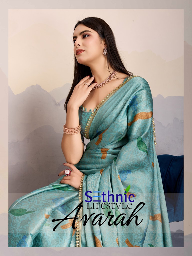 AVARAH BY SETHNIC 67001 TO 67004 SERIES MYSORE BROCADE SILK SAREES