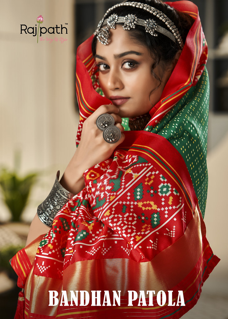BANDHAN PATOLA BY RAJPATH 162001 TO 162008 SERIES SILK PRINTED SAREES