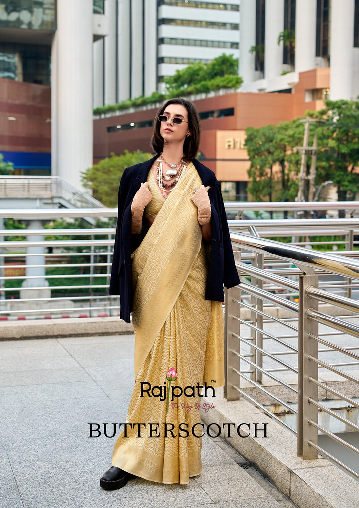 BUTTERSCOTCH BY RAJPATH 131 TO 136 SERIES KANCHIPURAM SILK SAREES
