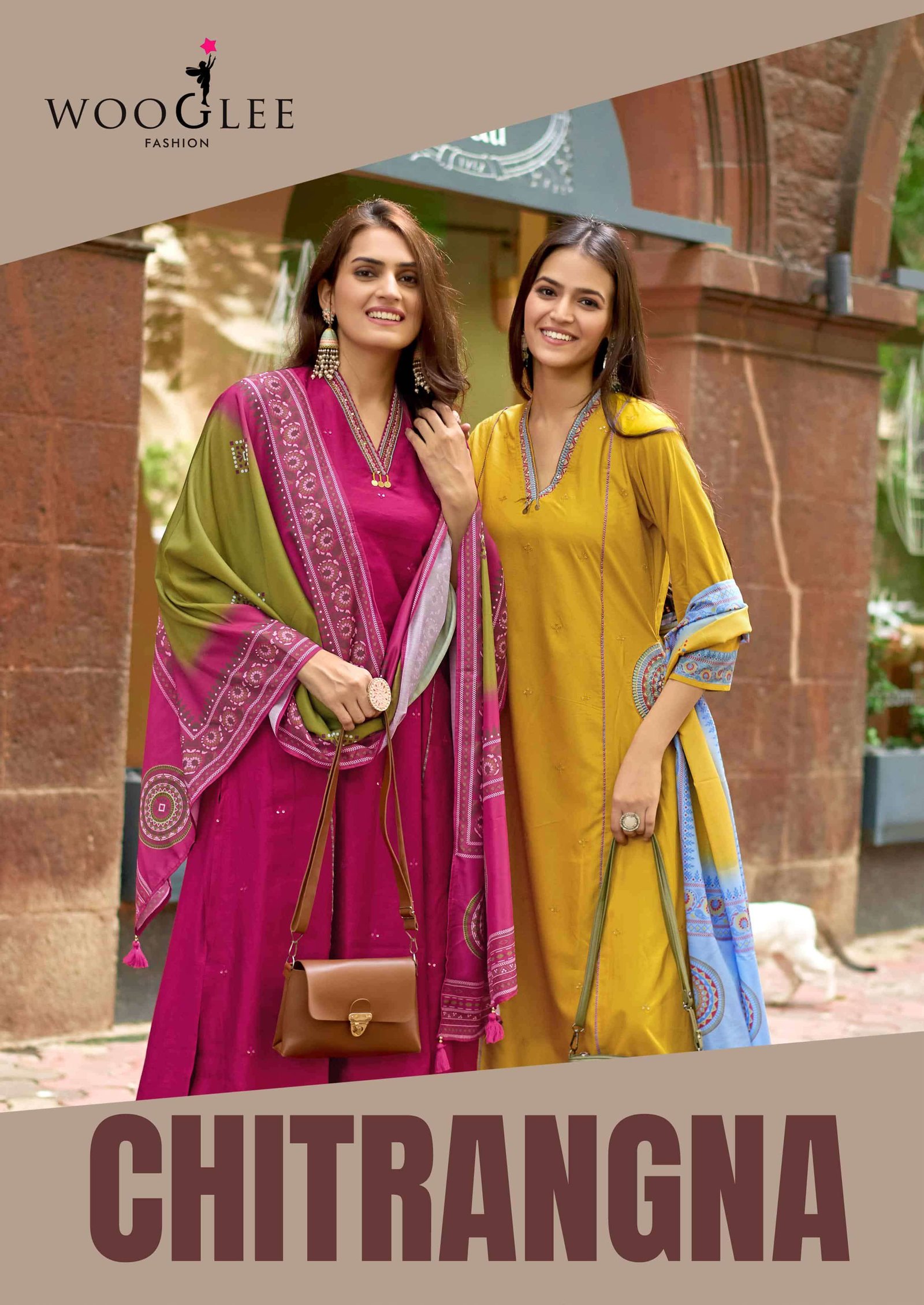 CHITRANGNA BY WOOGLEE 2001 TO 2006 SERIES BERLIN VISCOSE STITCHED DRESSES