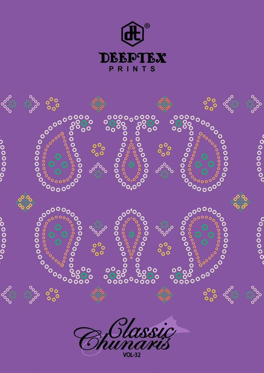 CLASSIC CHUNARIS VOL-32 BY DEEPTEX 3201 TO 3210 SERIES COTTON DRESSES