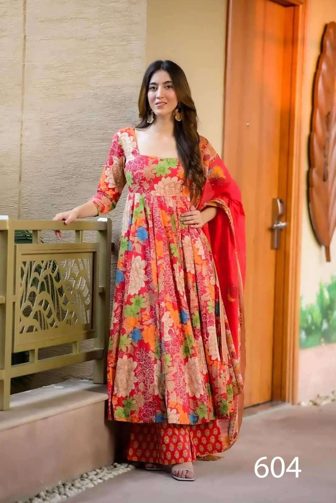 CLORA VOL-6 BY SUSWANI FANCY DESIGNER HEAVY MUSLIN PRINTED DRESSES