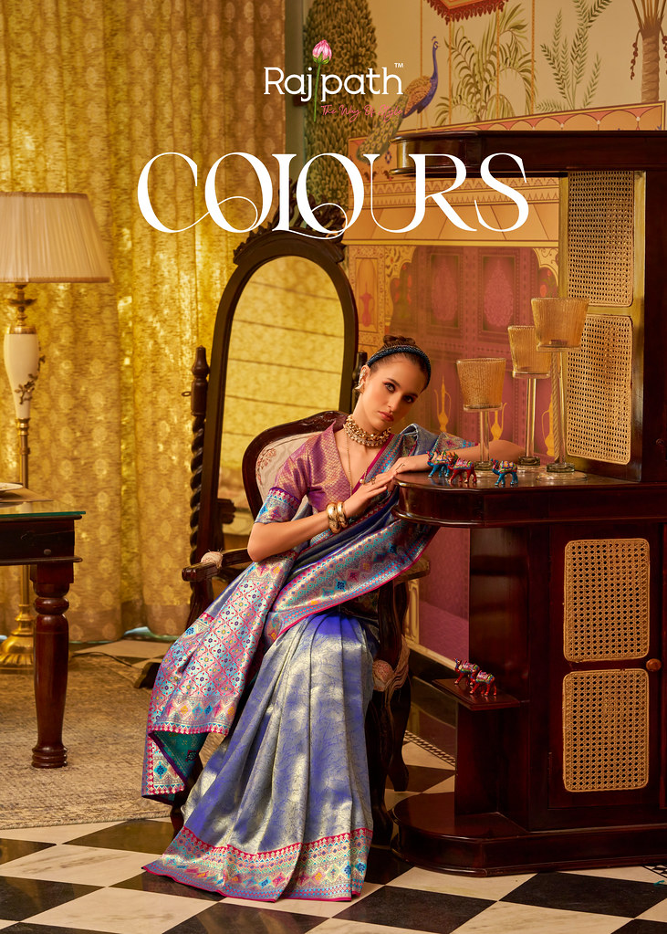 COLOURS BY RAJPATH 229 TO 234 SERIES DESIGNER FANCY TISSUE SILK SAREES