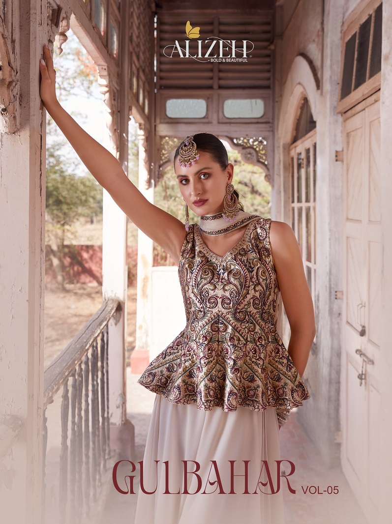 GULBAHAR VOL-5 BY ALIZEH 6006 TO 6007 SERIES HEAVY DESIGNER DRESSES