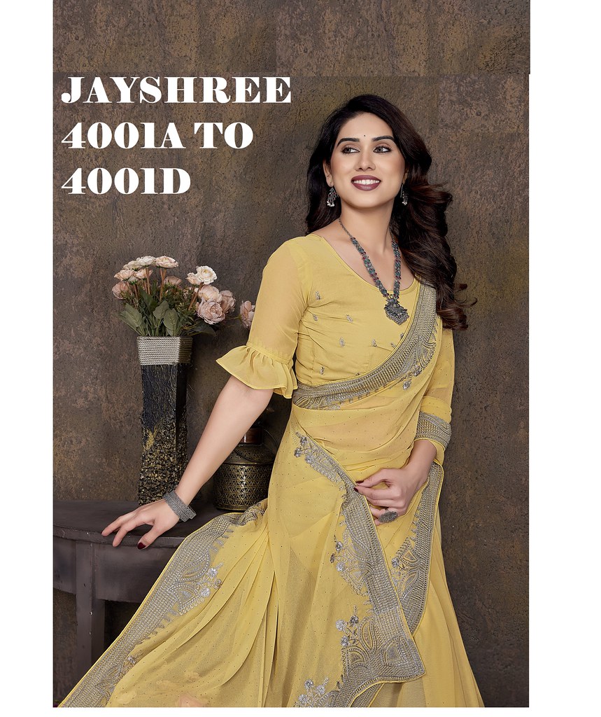 JAYSHREE 4001 COLOURS BY SUSWANI FANCY DESIGNER GEORGETTE SAREES