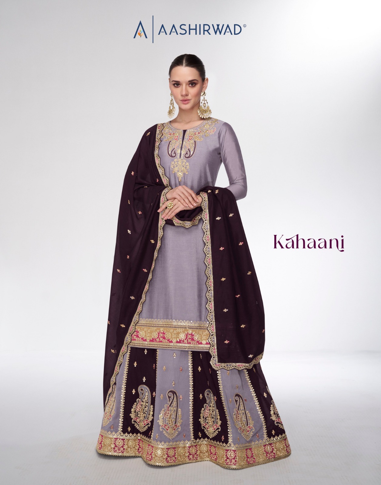 KAHAANI BY AASHIRWAD CREATION 9986 TO 9988 SERIES PREMIUM SILK DRESSES