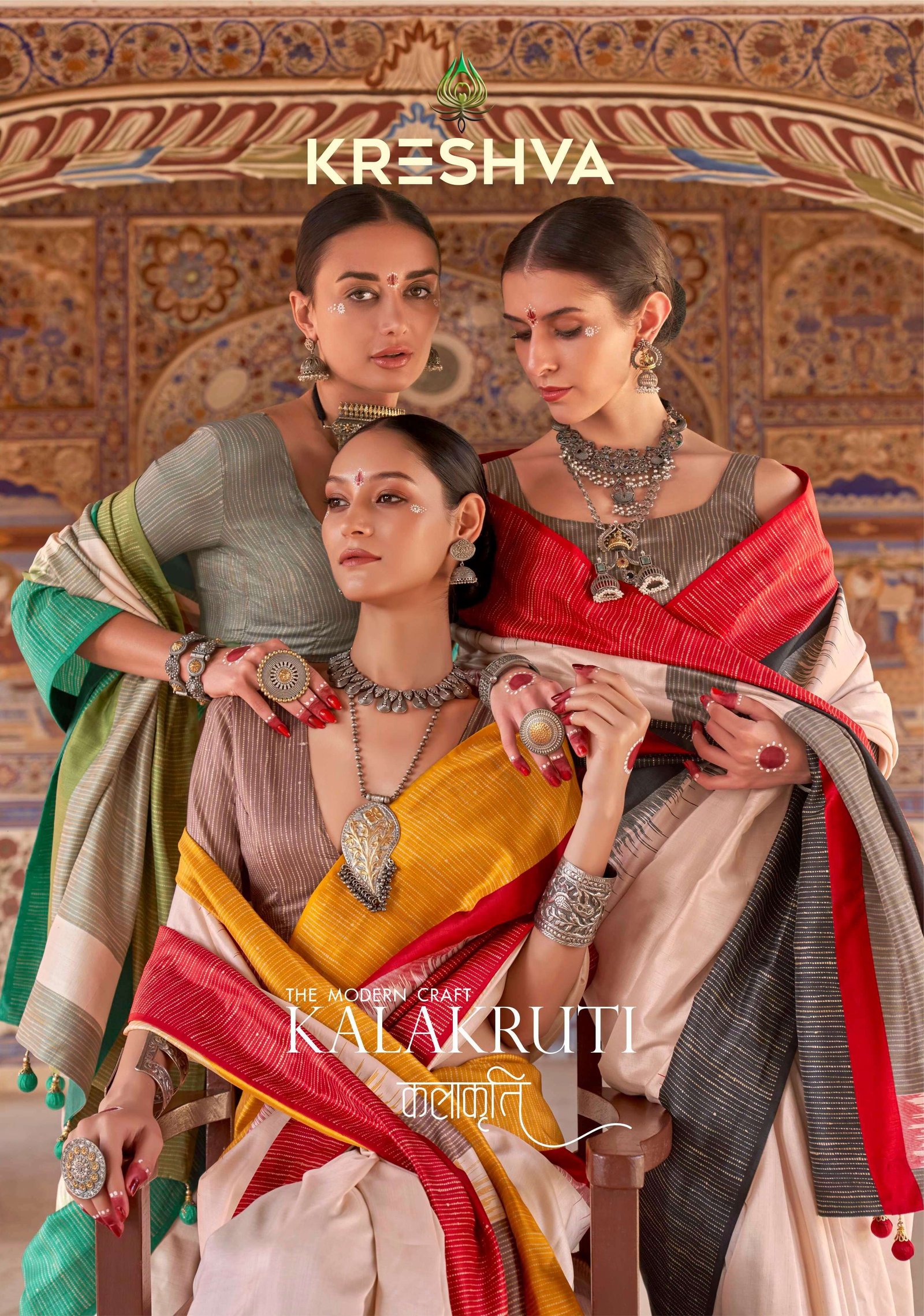 KALAKRUTI BY KRESHVA K-916 TO K-923 SERIES FANCY SIGMA SILK SAREES
