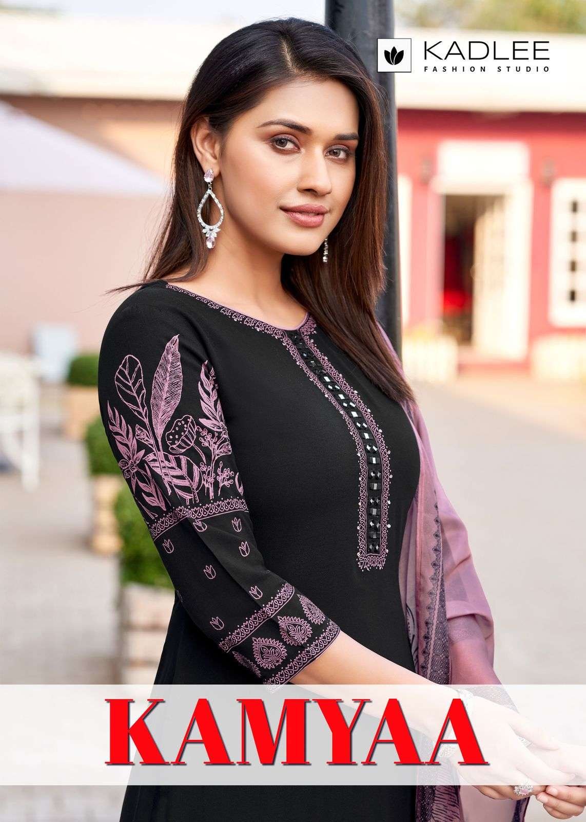 KAMYAA BY KADLEE 3001 TO 3006 SERIES RAYON PRINT STITCHED DRESSES