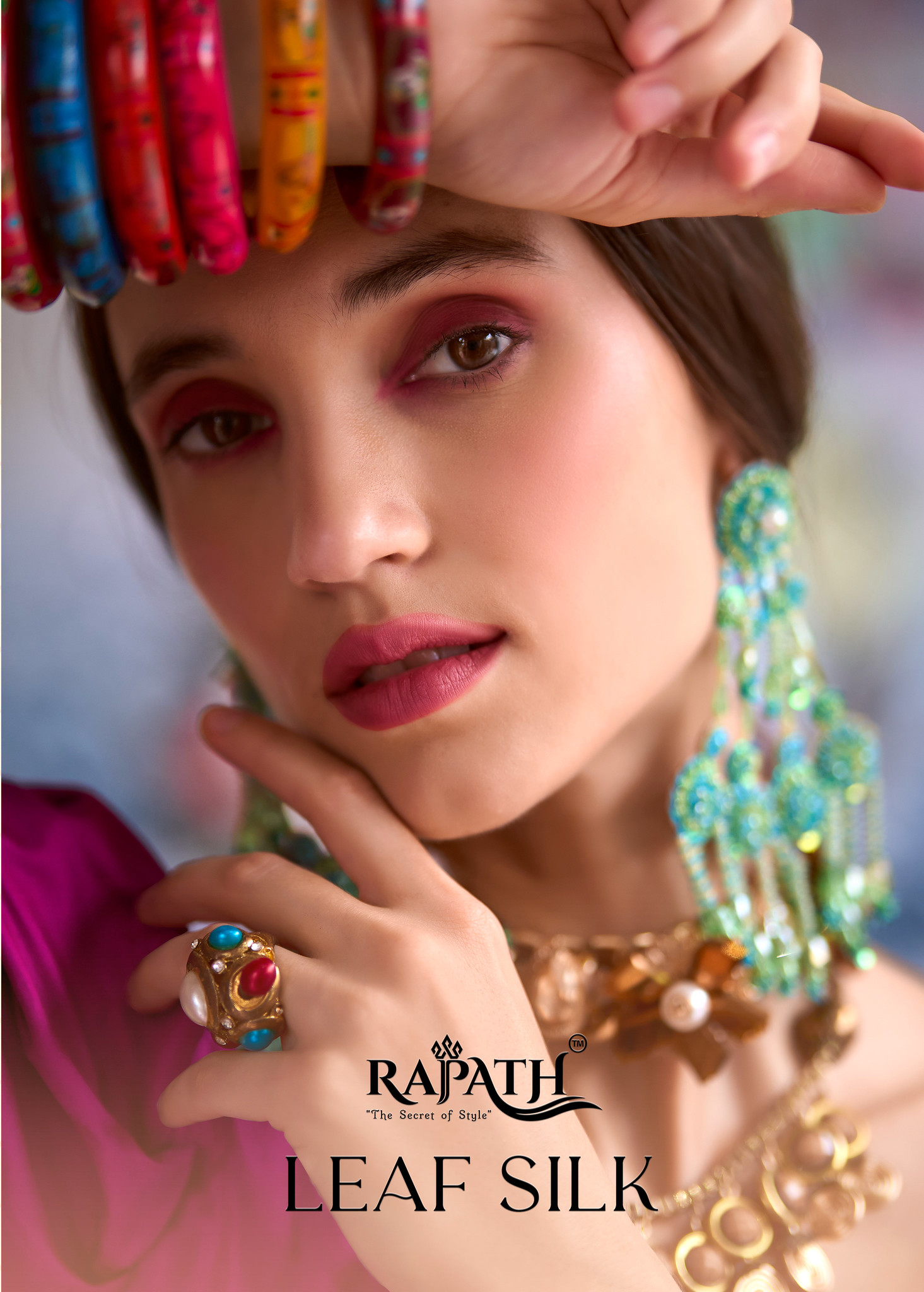 LEAF SILK BY RAJPATH 850001 TO 850008 SERIES SOFT BANARASI SILK SAREES
