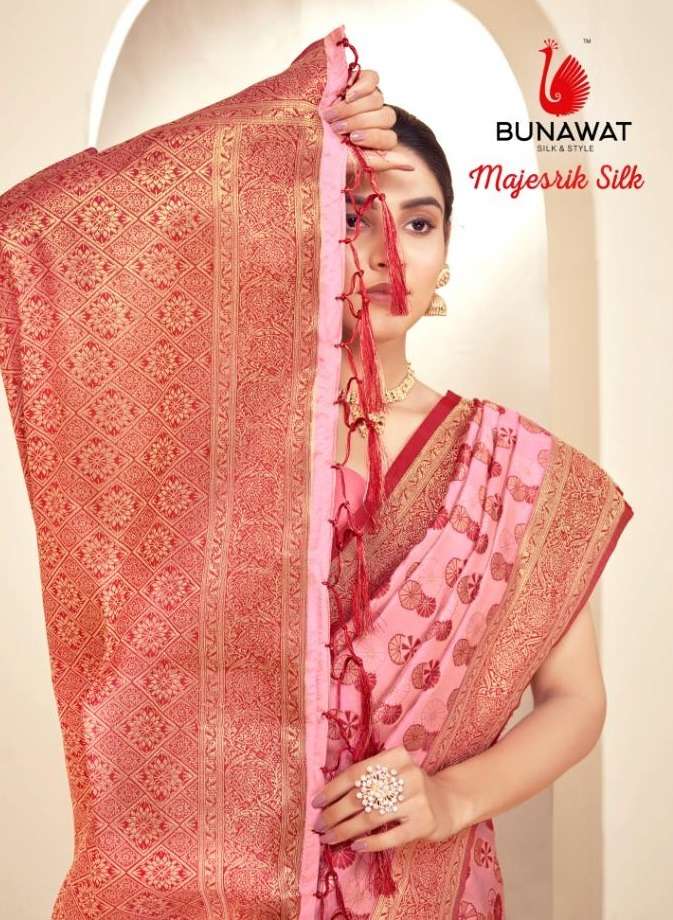 MAJESTIK SILK BY BUNAWAT 1001 TO 1006 SERIES DESIGNER PAITHANI SILK SAREES