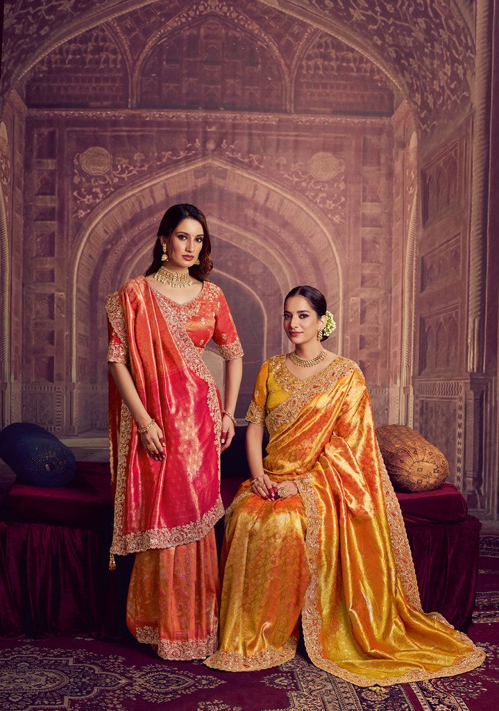 MOHMANTHAN AARADHYA BY MAHOTSAV 26105 TO 26113 SERIES SILK SAREES