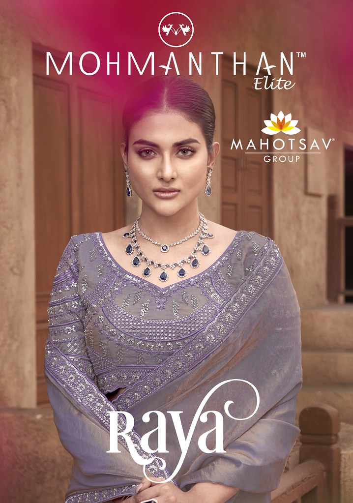 MOHMANTHAN RAYA BY MAHOTSAV 25101 TO 25109 SERIES SATIN SILK SAREES