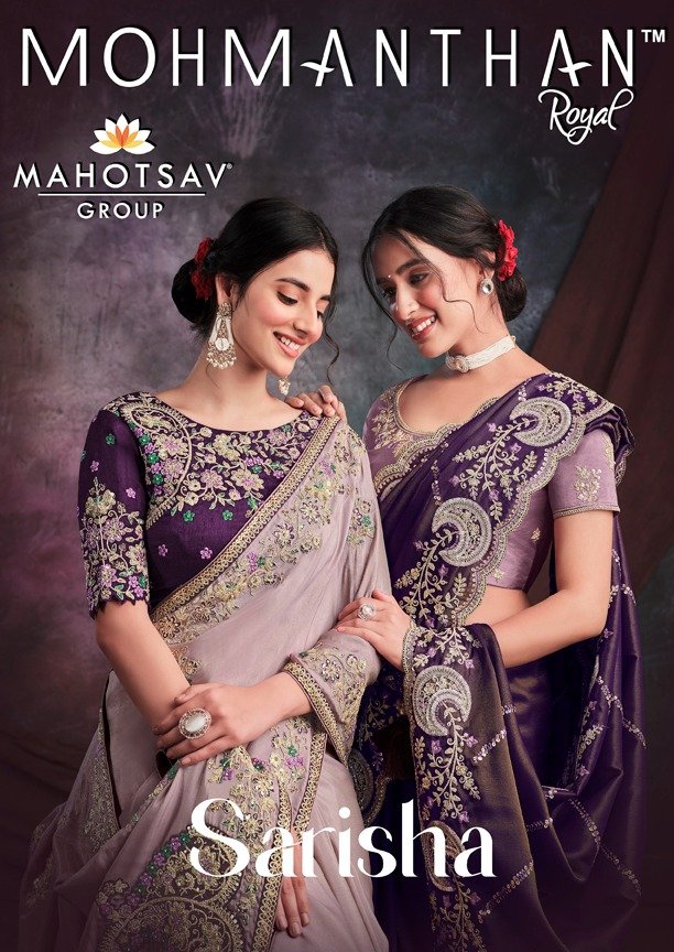 MOHMANTHAN SARISHA BY MAHOTSAV 22707 TO 22725 SERIES FANCY SAREES