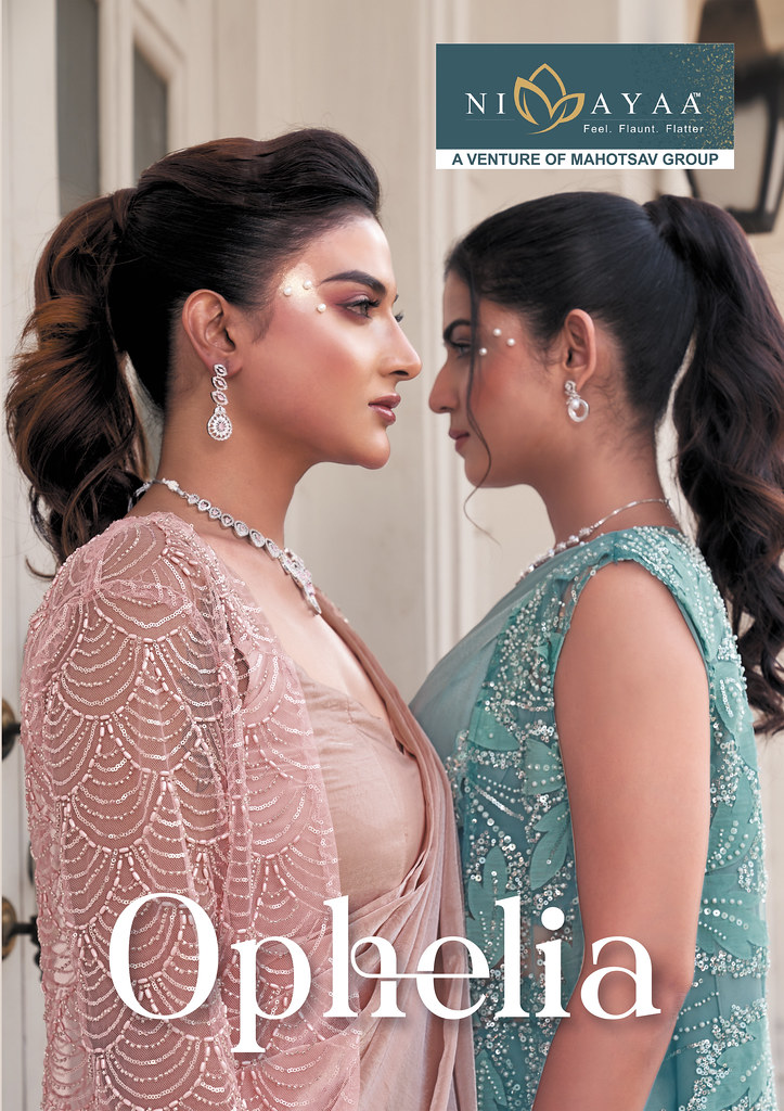 NIMAYA OPHELIA BY MAHOTSAV 25200 TO 25206 SERIES SATIN SILK SAREES