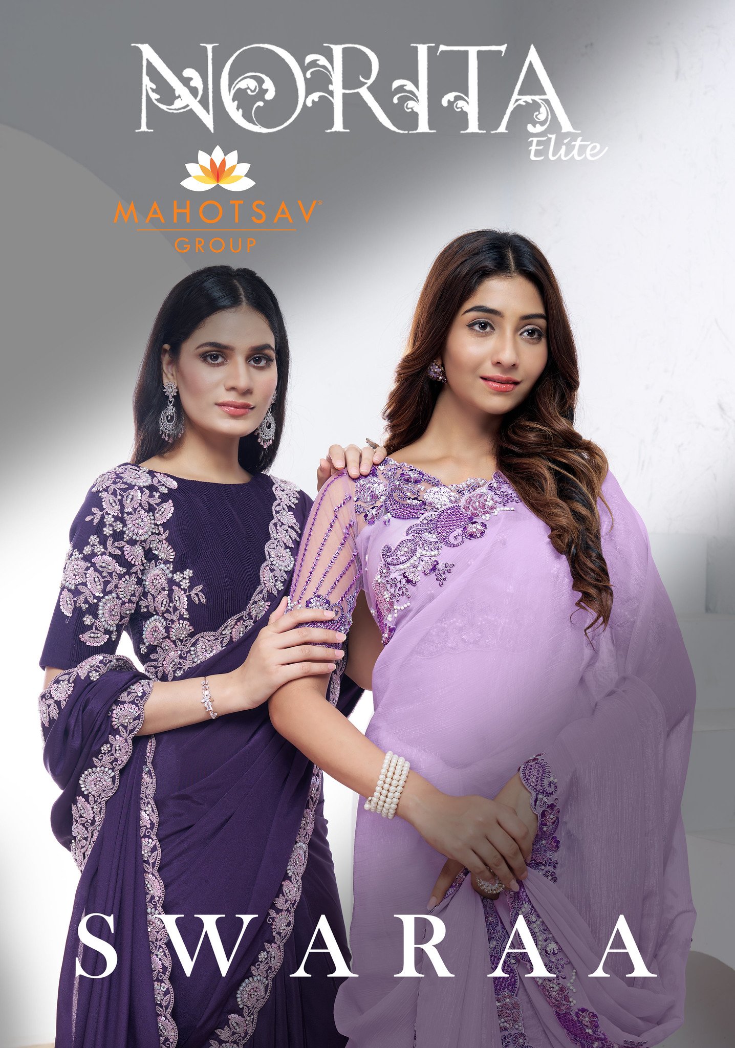 NORITA SWARAA BY MAHOTSAV 44001 TO 44018 SERIES FANCY DESIGNER SAREES