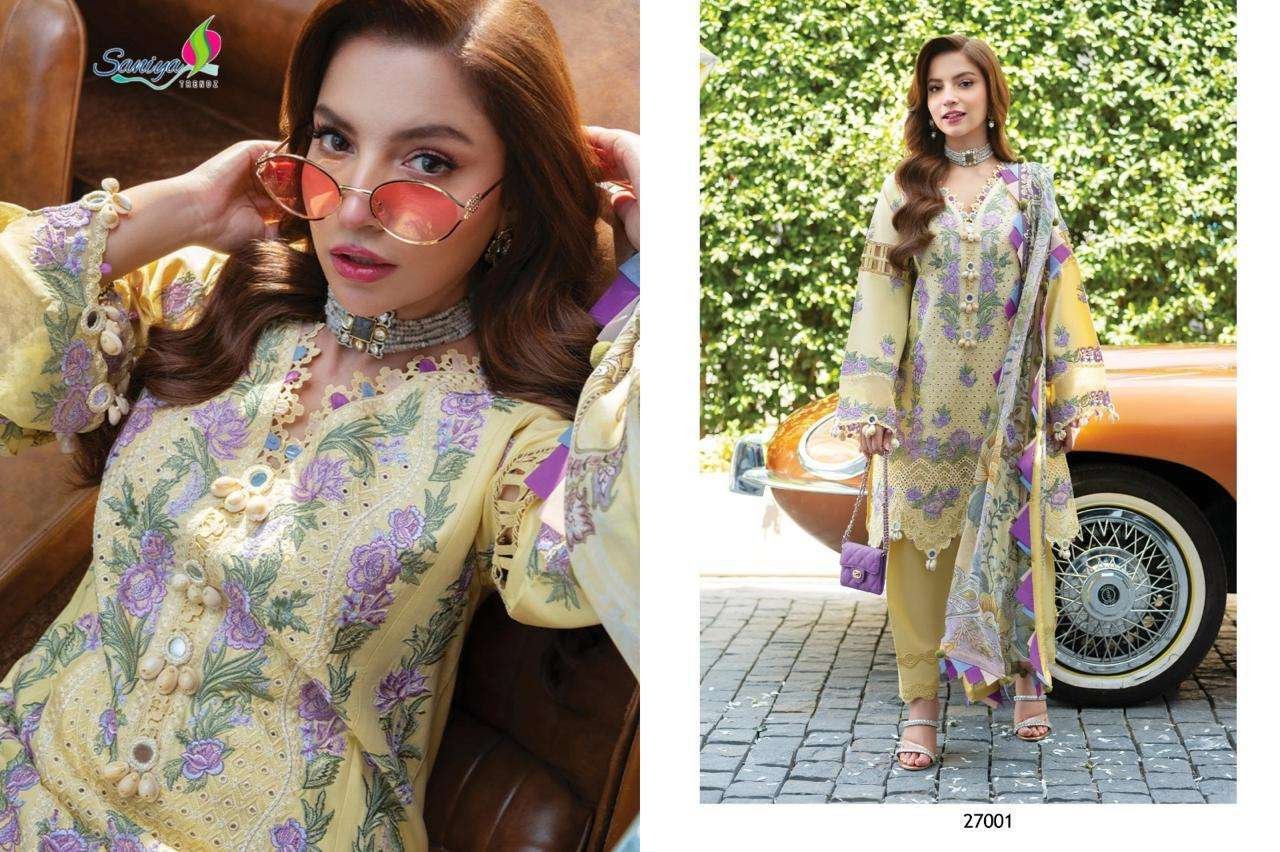 OMBRE 27001 BY SANIYA TRENDZ FANCY DESIGNER COTTON PAKISTANI DRESS