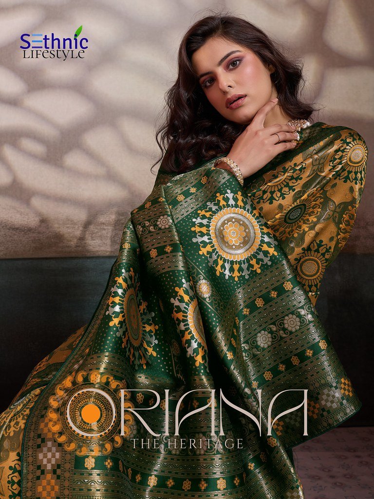 ORIANA BY SETHNIC 115001 TO 115006 SERIES DESIGNER SOFT SILK SAREES