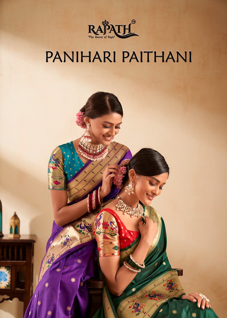PANIHARI PAITHANI BY RAJPATH 161001 TO 161008 SERIES SILK SAREES