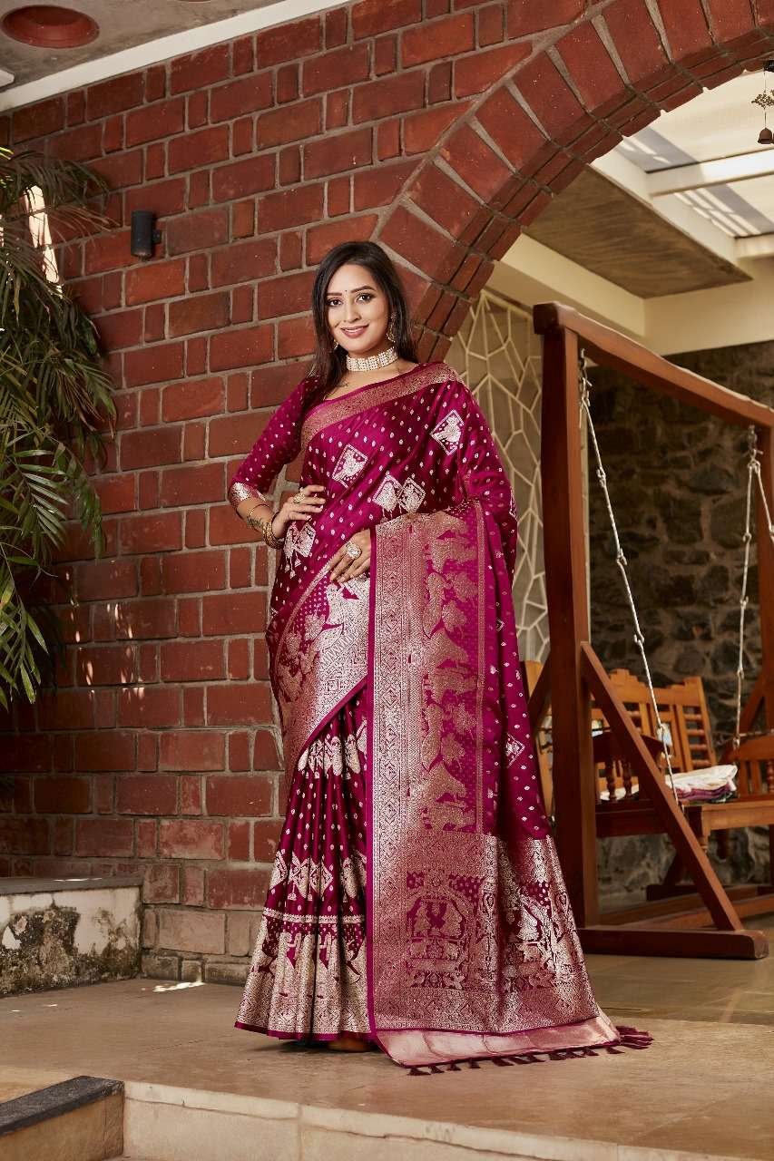PARINAY BY SUSWANI LATEST DESIGNER FANCY SOFT SATIN SILK SAREES