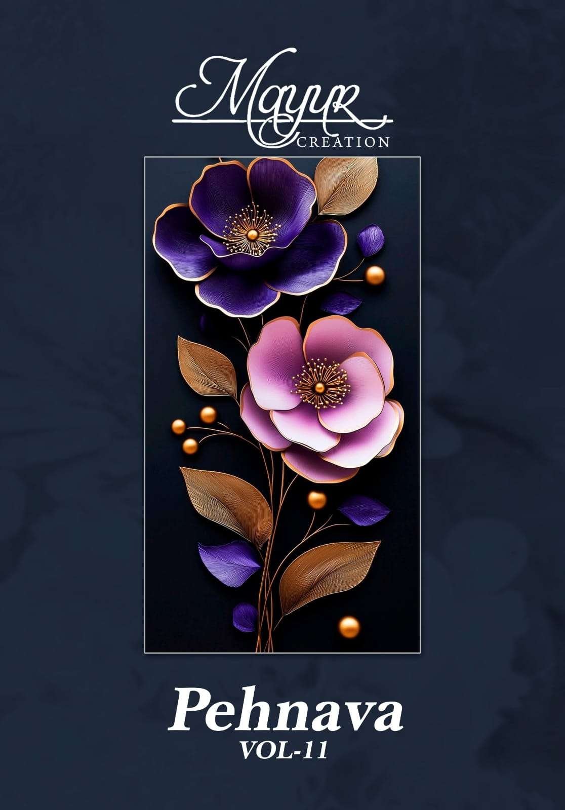 PEHNAVA VOL-11 BY MAYUR CREATION 11001 TO 11010 SERIES COTTON DRESSES