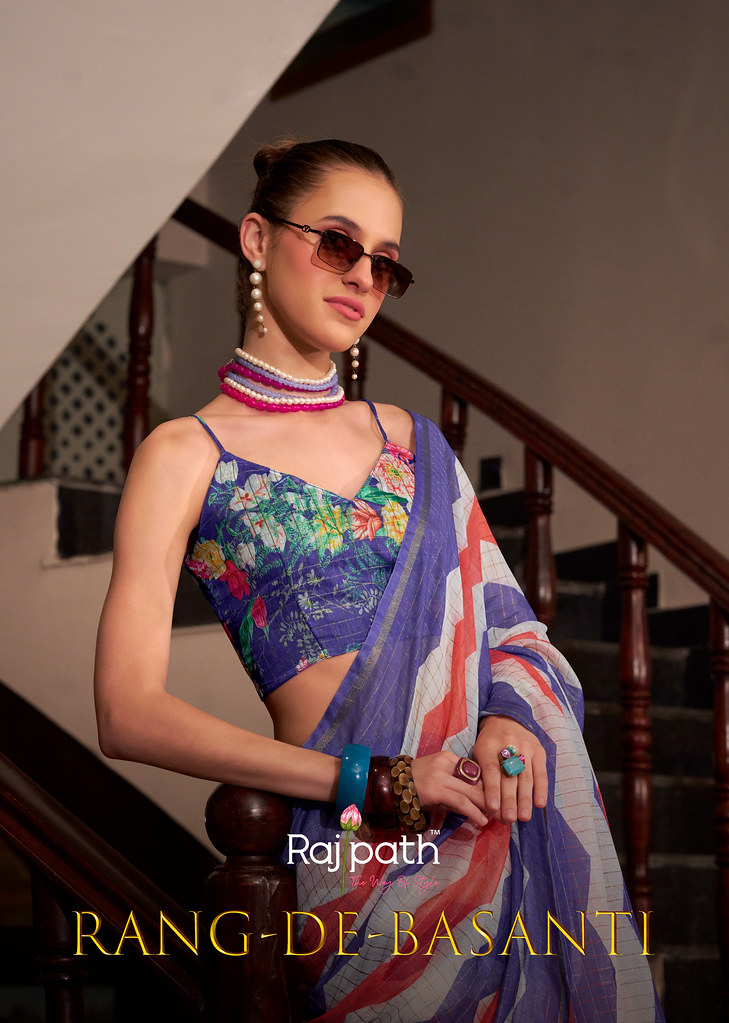 RANG-DE-BASANTI BY RAJPATH 263 TO 272 SERIES LINEN COTTON SILK SAREES