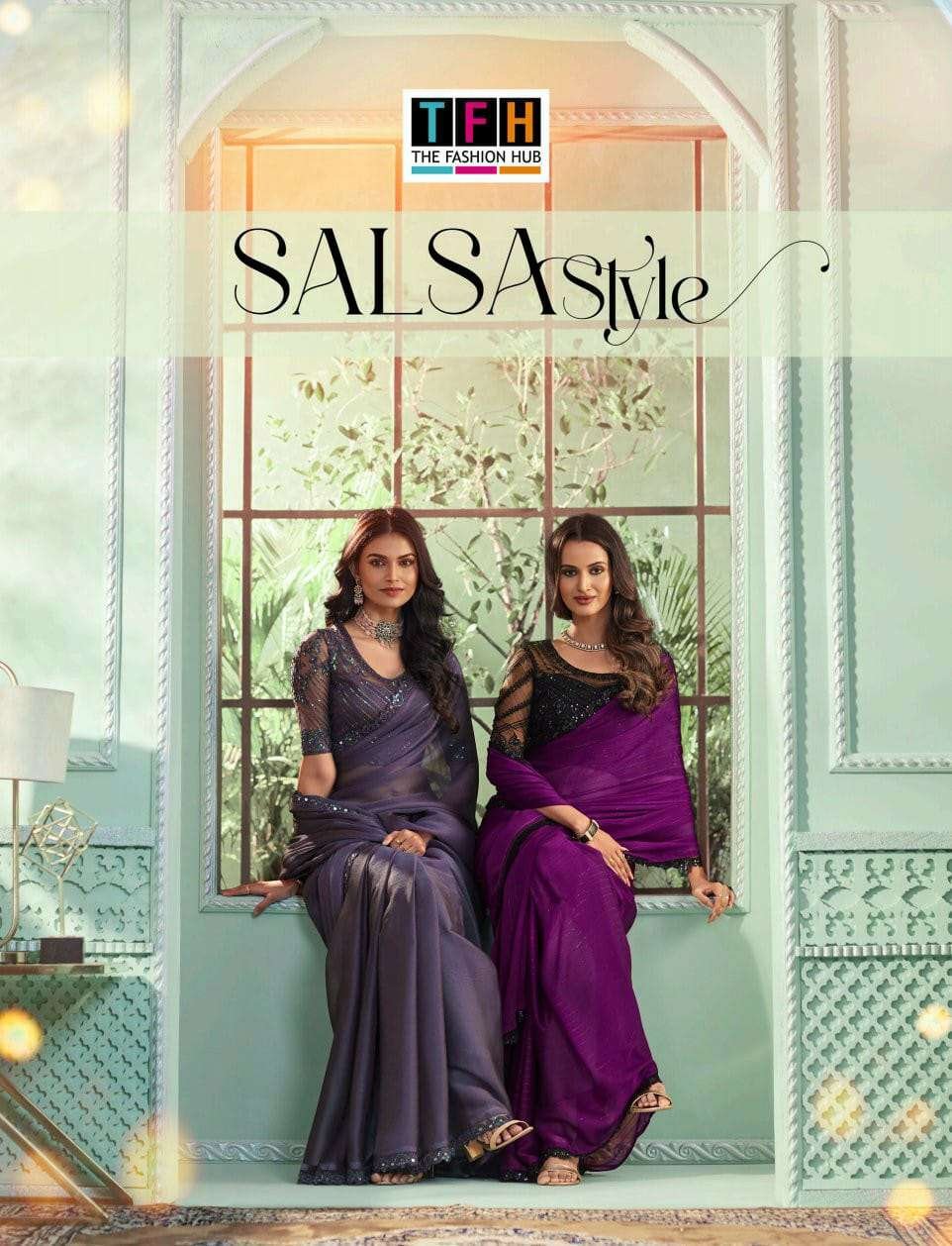 SALSA STYLE VOL-3 BY TFH 7801 TO 7816 SERIES HEAVY DESIGNER SAREES