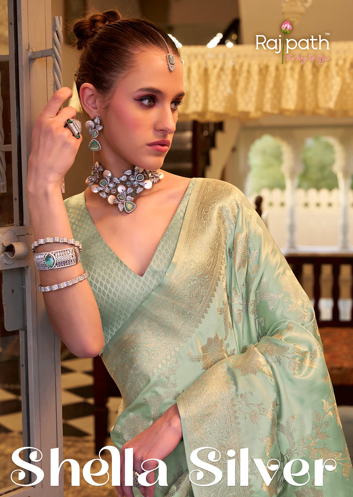 SHELLA SILVER BY RAJPATH 279 TO 284 SERIES SOFT SATIN SILK SAREES