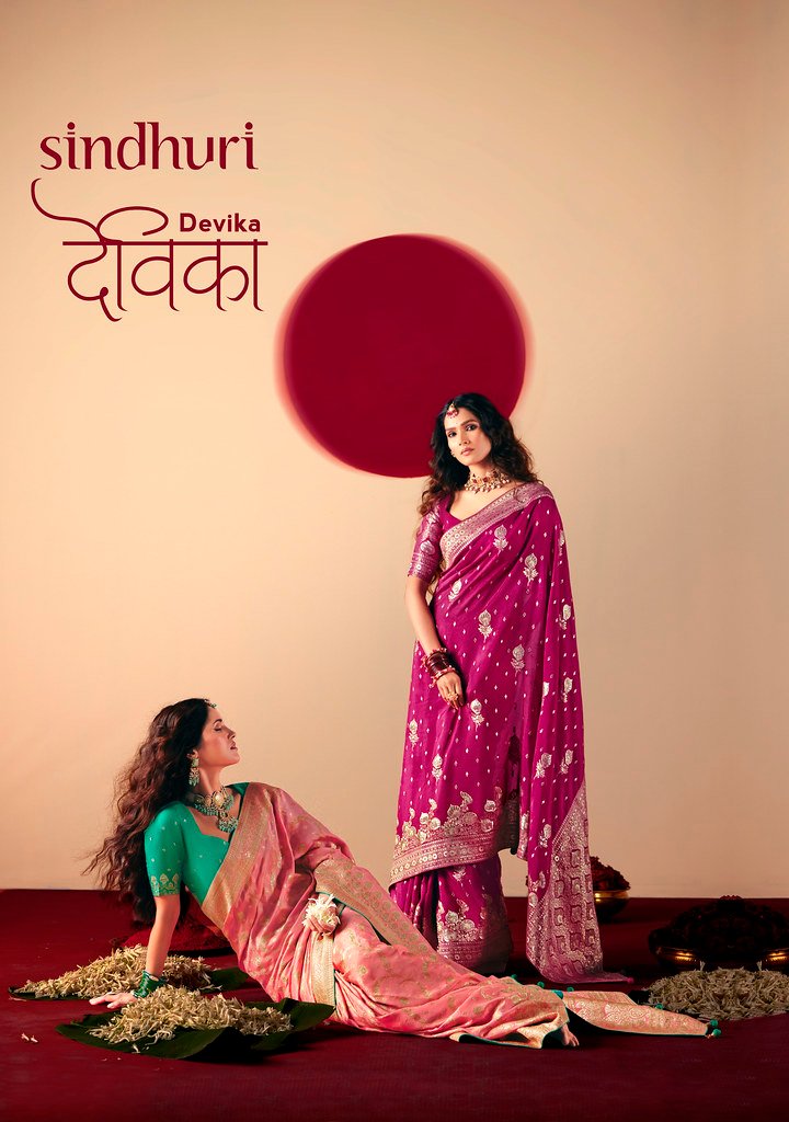 SINDHURI DEVIKA BY KIMORA 421 TO 431 SERIES BAMBERG VISCOSE SAREES