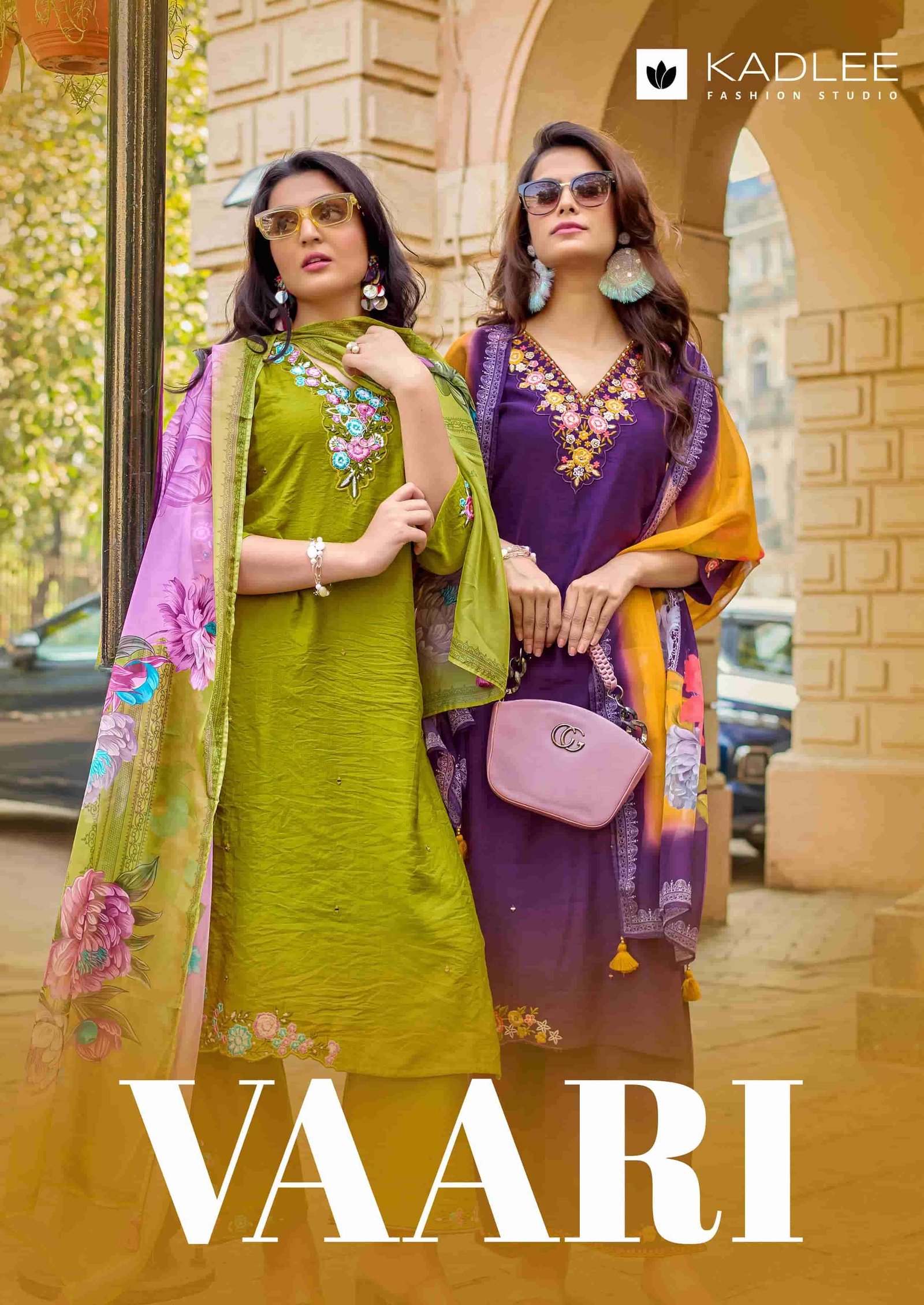 VAARI BY KADLEE 4001 TO 4004 SERIES FANCY VISCOSE WEAVING DRESSES