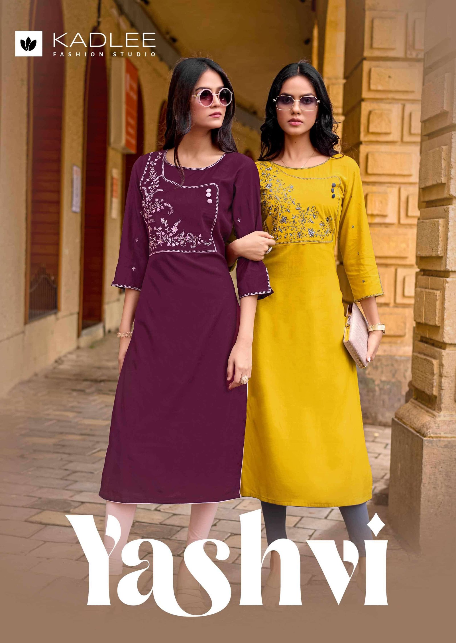 YASHVI BY KADLEE 3001 TO 3006 SERIES FANCY DESIGNER RAYON KURTIS